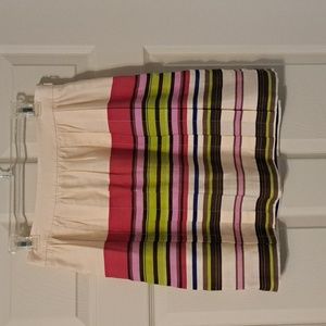 Loft Striped Skirt